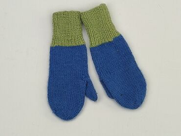 niebieska czapka zimowa: Rękawiczki, 16 cm, stan - Bardzo dobry