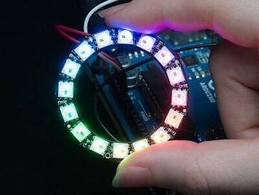 NeoPixel 16‑lı Halqa RGB LED Qiymət: 11 – 16 ədəd ayrı‑ayrılıqda