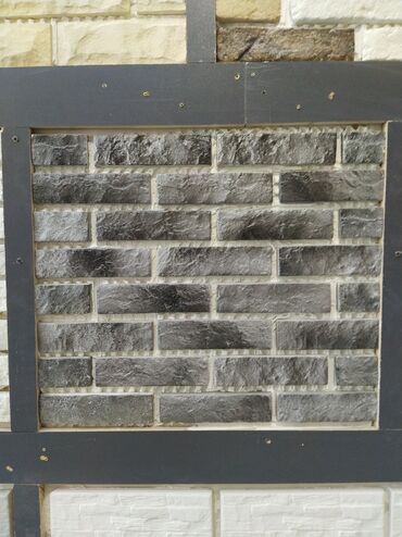 rendeler: Dekorativ divar üzlüyü – “kərpic” fakturalı panel - Material