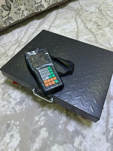 апарат бизнес: Электронные платформенные весы Senym с выносным блоком управления