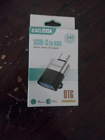 Мобильные телефоны и аксессуары: KAKUSIGA USB‑C to USB OTG adapteri - Növ: USB‑C kişi → USB‑A qadın — 1