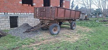 başak traktor: Kənd təsərrüfatı üçün qoşqu (iki oxlu) - Metal karkaslı, hündür — 4