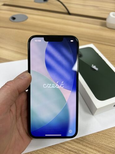Apple iPhone: IPhone 13, Б/у, 128 ГБ, Alpine Green, Коробка, 89 % — 5
