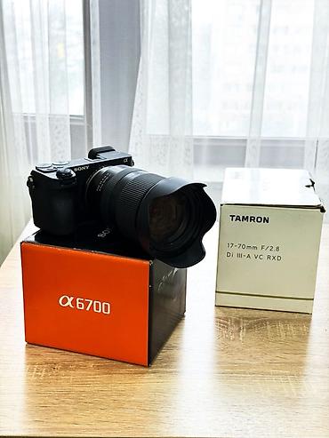 aphone xr: Sony α6700 с объективом Tamron 17–70mm F/2.8 Di III-A VC RXD (байонет — 1