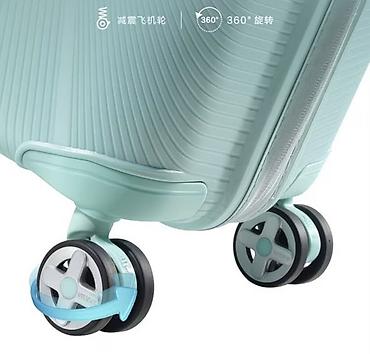 Чемодандар: Продам стильный чемодан American Tourister (мятный цвет) Описание — 3