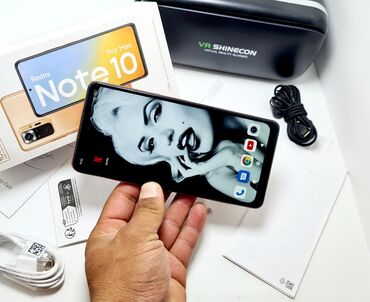 редми 10 про бу: Redmi, Redmi Note 10 Pro Max, Колдонулган, 256 ГБ, түсү - Боз, 2 SIM