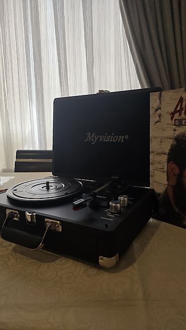 m5 disk: Myvision portativ vinil pleyer - Çamadan tipli dizayn: qapaqlı — 6