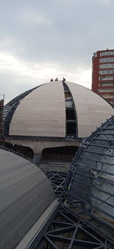 Digər tikinti xidmətləri: Alpinist üsulla əl çatmaz yerlərdə və istənilən hündürlükdə fasad — 6