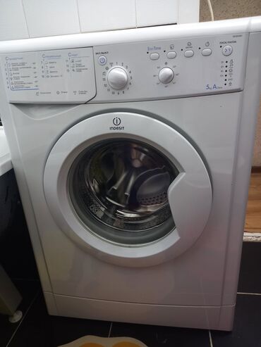 arg микроволновка: Кир жуучу машина Indesit, Колдонулган, Автомат, 5 кг чейин, Компакттуу