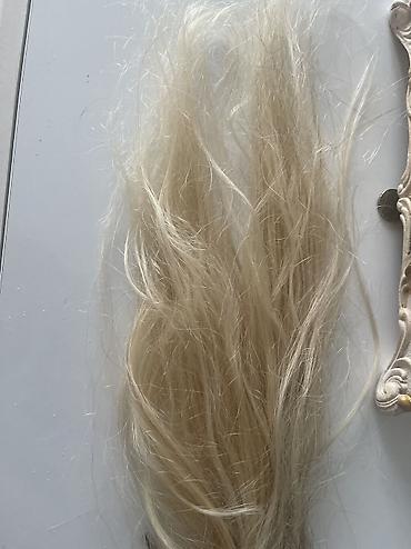 Другое: Sarı tebii sac uzunlugu 40 sm 50 deneden coxdu — 3