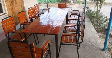 Bağ, çöl masa və oturacaq dəstləri: Masa ve oturacaqlar Bağ evləri,kafelər, restoranlar üçün hər növ — 2