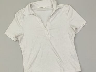 hm białe t shirty: Koszulka polo, Terranova, M, stan - Dobry
