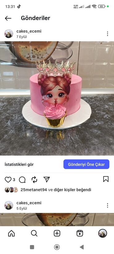 Tortlar: Xüsusi dizayn tortlar – fərdi sifarişlə hazırlanır - Tematik — 11