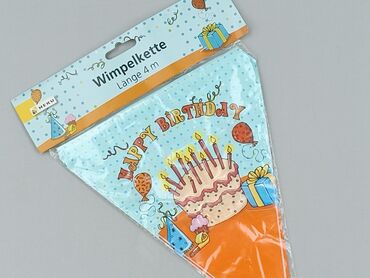 Girlanda urodzinowa "Wimpelkette" o długości 4 metrów, idealna do
