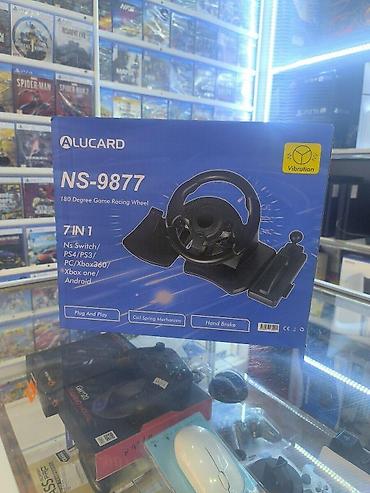 direksiyon oyun seti: ALucard Oyun Sükanı ALUCARD NS-9877 Oyun Sükanı 🏎️🎮 Realistik sürüş — 1