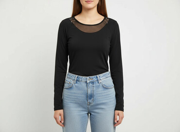 tuniki sylwestrowe: Women's blouse, size S