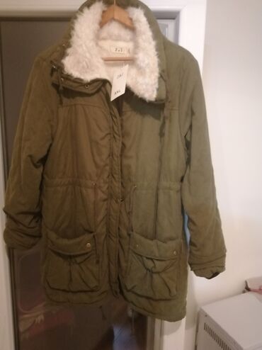 nature zimska jakna: 2XL (EU 44), Jednobojni, Sa postavom, Veštačko krzno