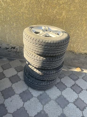 Дөңгөлөктөр монтажда 215 / 60 / R 16, Жай, Колдонулган, Комплект, Жеңил унаалар, Куйма, тешиктери - 5 lalafo.kg да — 1 Дөңгөлөктөр монтажда 215 / 60 / R 16, Жай, Колдонулган, Комплект, Жеңил унаалар, Куйма, тешиктери - 5 — 1