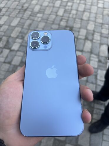 бу айфон 12: IPhone 13 Pro Max, 128 ГБ, Pacific Blue, Беспроводная зарядка, Face ID, С документами