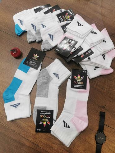 Čarape: 100% pamučne markirane čarape 3/4(poluduge) extra kvaliteta. 12 — 10