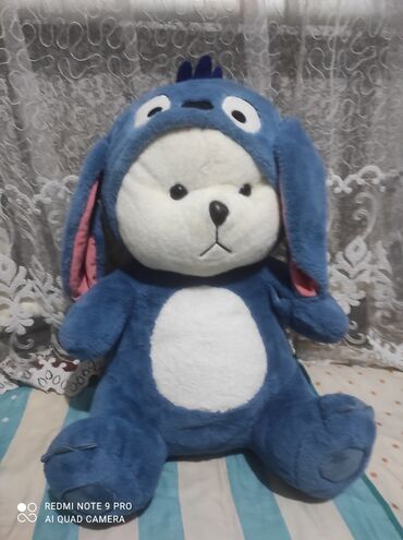 соник игрушка бишкек: Большая мягкая игрушка-медвежонок в костюме синего зверька с длинными