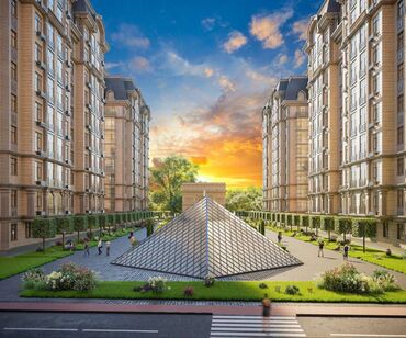 Продажа квартир: 2 комнаты, 80 м², Элитка, 9 этаж, ПСО (под самоотделку)