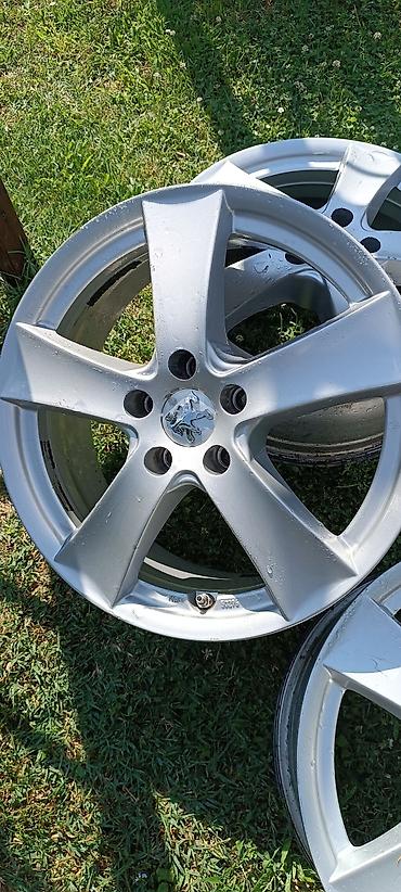 crvene: Aluminijumske felne Nemačka proizvodnja 17 coli 5x108  promer rupa 7 J — 1