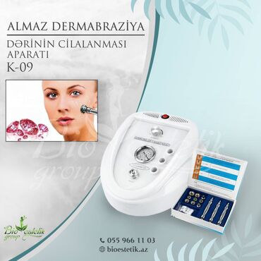 cisqa aparatı: Алмазная дермабразия, Для кожи, Для лица, Инструктаж, обучение