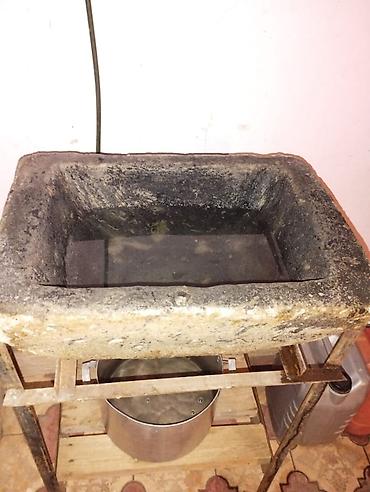 водяной бак: 20 litr su tutur suyu 1 gün yarıma süzür orginal qara daşdı mərmər — 3