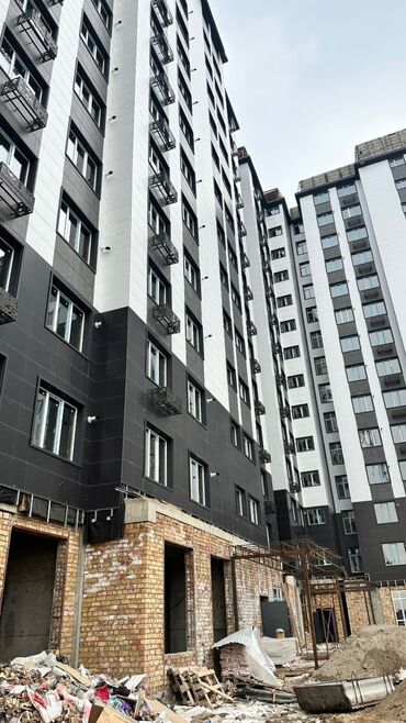 квартира с сушилкой: 2 комнаты, 66 м², Элитка, 4 этаж, ПСО (под самоотделку)