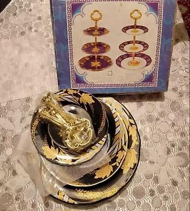 güllü tort: Tort və şiriniyyat qabı — 1