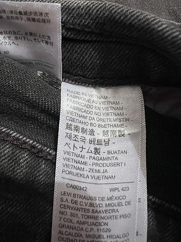 Джинсы: Джинсы Levi’s, классический черный деним 100 % ОРИГИНАЛ !!! Made in — 7