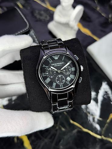 emperio armani: Yeni, Qol saatı, Emporio Armani, rəng - Qara — 4