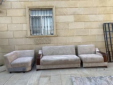 acilan kreslo: Modul tipli yumşaq mebel dəsti - 3 hissədən ibarət modul — 3