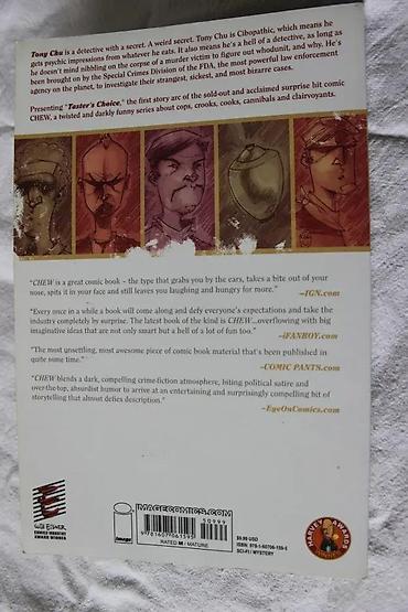 Knjige: CHEW VOLUME 1: TASTERS CHOICE - JOHN LAYMAN | Chew Volume 1: Tasters — 8