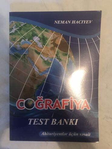Kitablar, jurnallar, CD, DVD: Coğrafiya Test Bankı Abituryentlər Üçün Vəsait