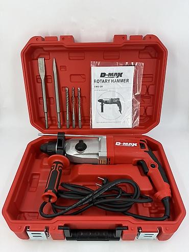 Перфораторы: Перфоратор D-MAX DM2-30, сетевой, в кейсе. Характеристики: - Питание — 9