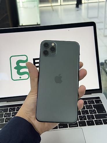ıphone 12 pro max: IPhone 11 Pro Max, Б/у, 256 ГБ, Зеленый, Защитное стекло, Чехол, В рассрочку, 100 % — 1