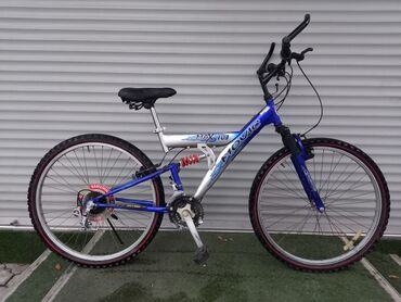 горный велосипед с широкими колесами: Горный корейский велосипед в хорошем состоянии Привозной велосипед