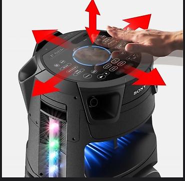 gitar amfisi: Sony MHC-V73D ev audio sistemi - Güclü birgə korpuslu party səs — 6