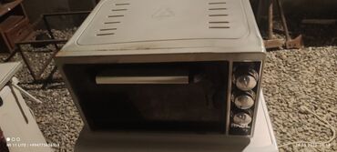 Duxovkalar: Duxovka Akel, Elektrik, rəng - Gümüşü, Ayrıca dayanan, İşlənmiş