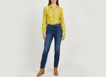 zara sukienka w kwiaty z bufiastymi rękawami: Women`s dress, size S