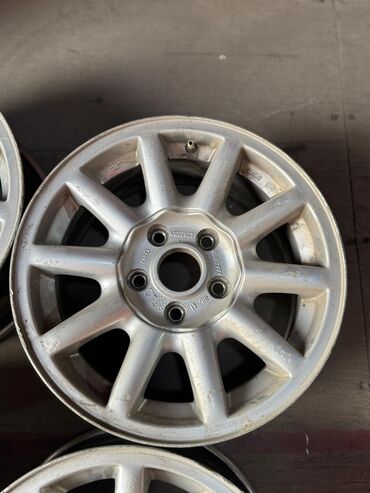 Диски: Литые Диски R 15 Audi, Комплект, отверстий - 5, Б/у — 12
