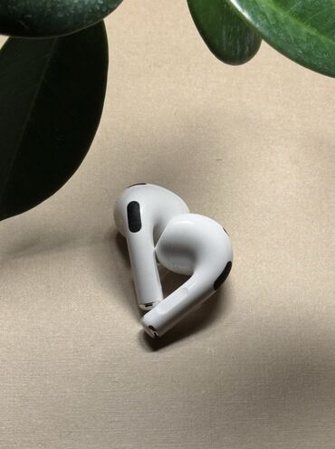 чехол airpods: Вкладыши, Apple, Б/у, Беспроводные (Bluetooth), Классические