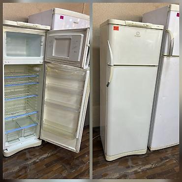Indesit iki qapılı soyuducu - Üst hissədə dondurucu bölmə, aşağıda