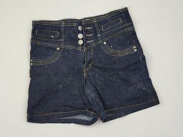 niebieska bluzki z krótkim rękawem: Shorts, M (EU 38), condition - Good