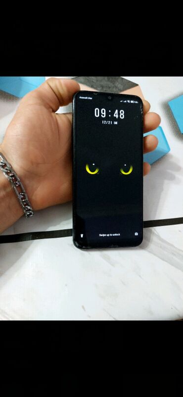 Xiaomi: Xiaomi Redmi Note 8T, 64 GB, rəng - Qara, 
 Barmaq izi, Face ID