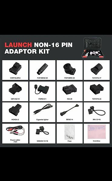 launch x431 pro: LAUNCH X431 Non-16-контактный адаптер OBD1, поддержка разъема для — 3
