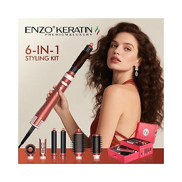 enzo fen: №: 13744 Məhsulun adı: Multistayler Enzo Keratin B2 6-in-1 BLDC Brend — 2