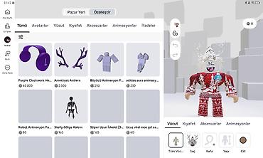 kalem: Roblox hesabı – çoxlu ödənişli aksessuar və geyimlərlə dolu kolleksiya — 2